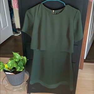 Green evening cocktail dress 🪐🌙